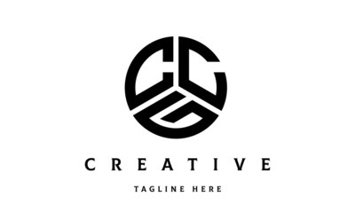 CCG creative circle three letter logo