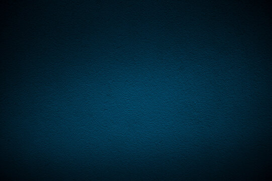 Elegant dark blue background with black shadow border and old vintage grunge texture