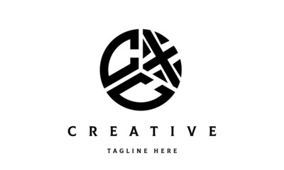 CXC creative circle three letter logo