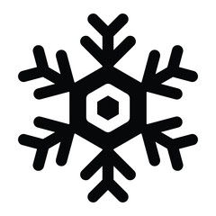 Snowflake icon. Eps10 Vector