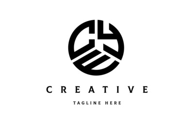 CYE creative circle three letter logo