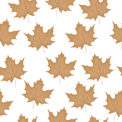 Obraz premium Autumn seamless pattern 