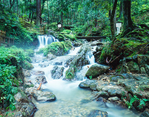 福井県　上中町　瓜割の滝（名水百選）