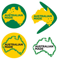 australian made in australia logos © Marty's Art