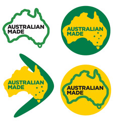 australian made in australia logos © Marty's Art