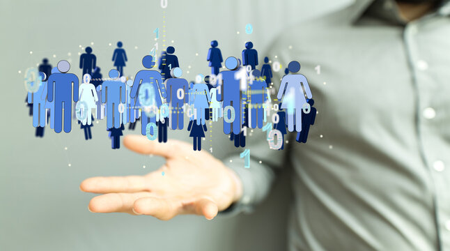 sphere network structure - abstract design connection design