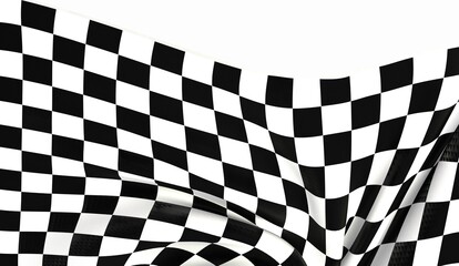 Obraz premium background of checkered flag pattern