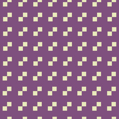 Seamless graphic pattern. Abstract shapes made of squares. Simple vector background for paper, textiles and modern wallpaper