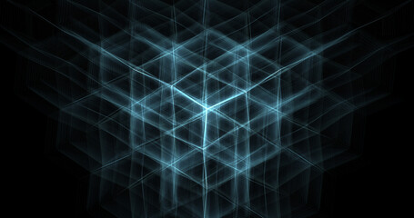 abstract blue background with lines