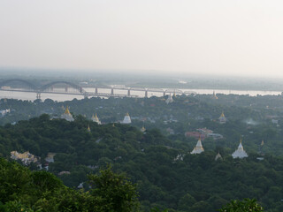 Pagodas and temples of Bagan, in Myanmar