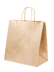 A brown bag
