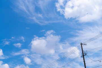 気持ちいい青空
