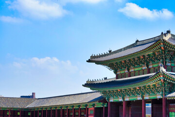 Fototapeta premium Korea's Joseon Dynasty Palace - Gwanghwamun
