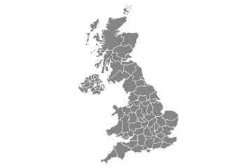 united kingdom map Vector EPS.10