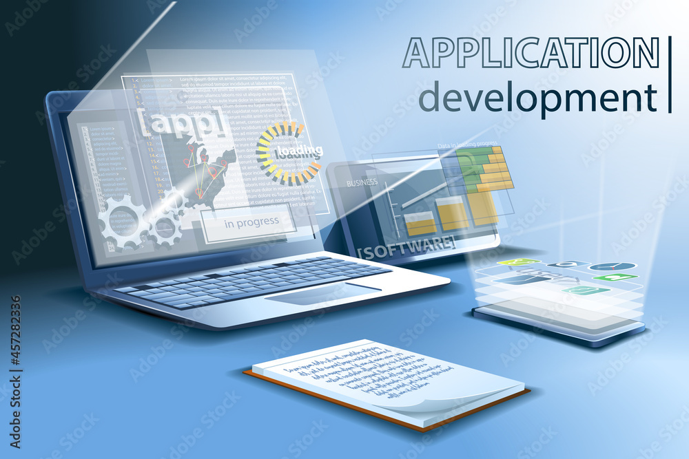 Wall mural application development for different platforms and devices, online coding and installation.