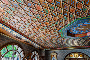 Intérieur du Monastère de Varlaam dans les Météores