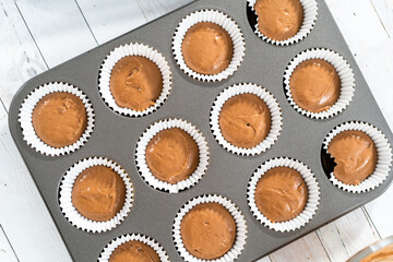 Chocolate raspberry cupcakes