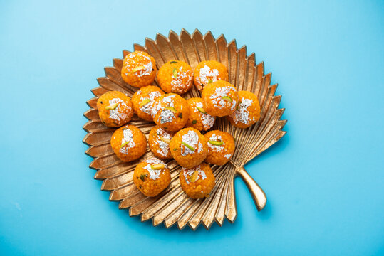 motichoor laddoo&nbsp;or Bundi laddu