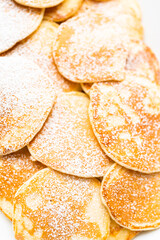 Making pancakes