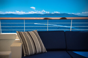 Hotel view at the  beach