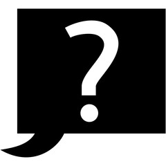 help icon on white background