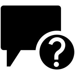 help icon on white background