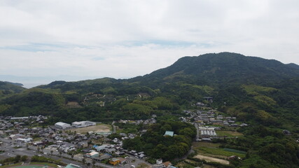 Fototapeta premium 山口県の自然と町並み！ニホンの暮らし