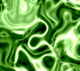 Abstract background green. Waves, effect foil. Colorful wrap