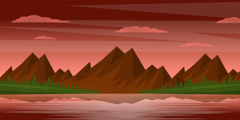 Mountains Background 

