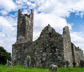 Irish Old Cemetery in Limerick