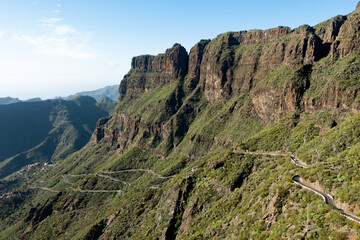 Fototapeta premium Viewpoint from Mirador de Masca