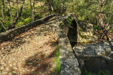 At the end of the 15th century, Queen Catherine attracted the Venetians to the construction of fortresses in Cyprus. Thus, bridges for the export of iron ore and copper appeared in Troodos     