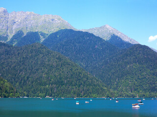 View of mountain ranges at daylight