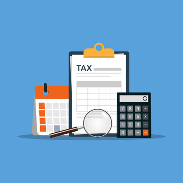 WebConcept tax payment. Data analysis, paperwork and calculation of tax return