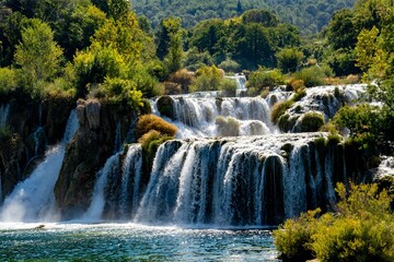 Krka National Park and Waterfalls in Croatia 