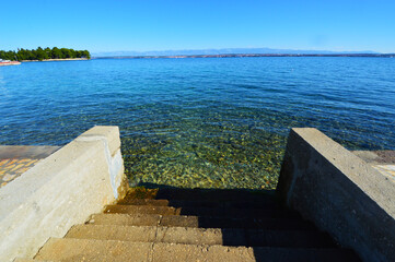 Beach in Croatia.