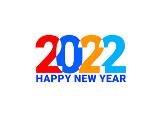 2022 Happy New Year Logo Design Template 4