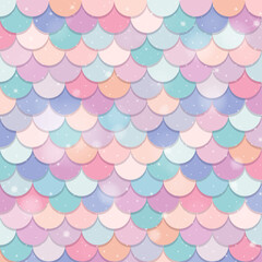 Fish scale seamless pattern background © GraphicsRF