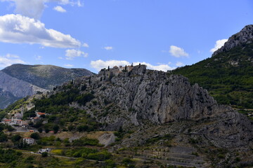 Klis Fortress, located near Split in Croatia, has existed since the Roman Empire, movie, Game of Thrones,