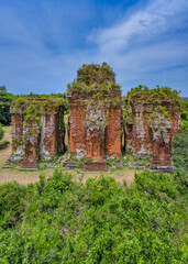 Chien Dan Cham or Champa tower, Tam Ky, Quang Nam, Vietnam