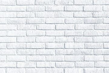 Fototapeta na wymiar White grunge brick wall background