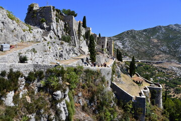 Klis Fortress, located near Split in Croatia, has existed since the Roman Empire, movie, Game of...