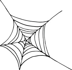 Web. Hand drawn vector image