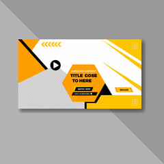 Youtube Thumbnail Templat Dedign.