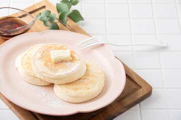 リコッタチーズのパンケーキ