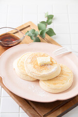 リコッタチーズのパンケーキ