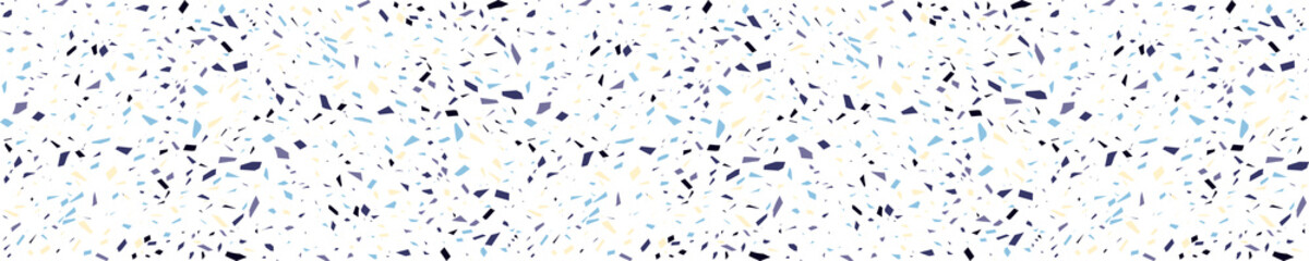 Texture panorama of Terrazzo pattern natural stone or granite,. Background panoramic banner italian type of floor in Venetian style composed of natural quartz, marble and glass