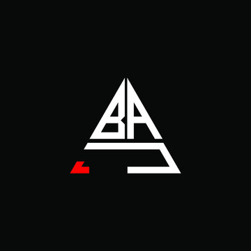 BAJ letter logo creative design. BAJ unique design
