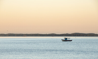Naklejka premium Barcos além