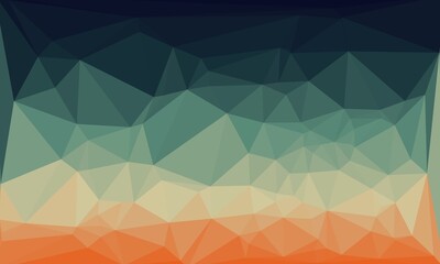 vibrant creative prismatic background with polygonal pattern